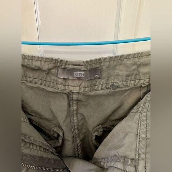 Kith Green Cargo Pants 25 - Picture 4 of 4